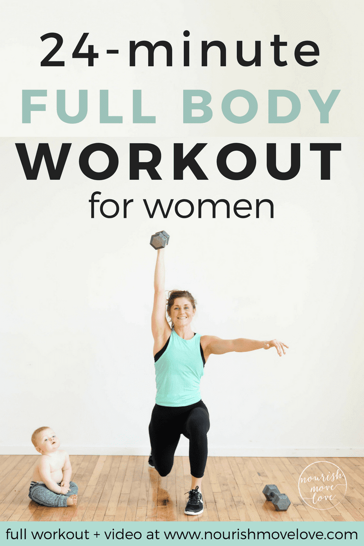 BEST Strength + HIIT Home Workout for Women | Nourish Move Love