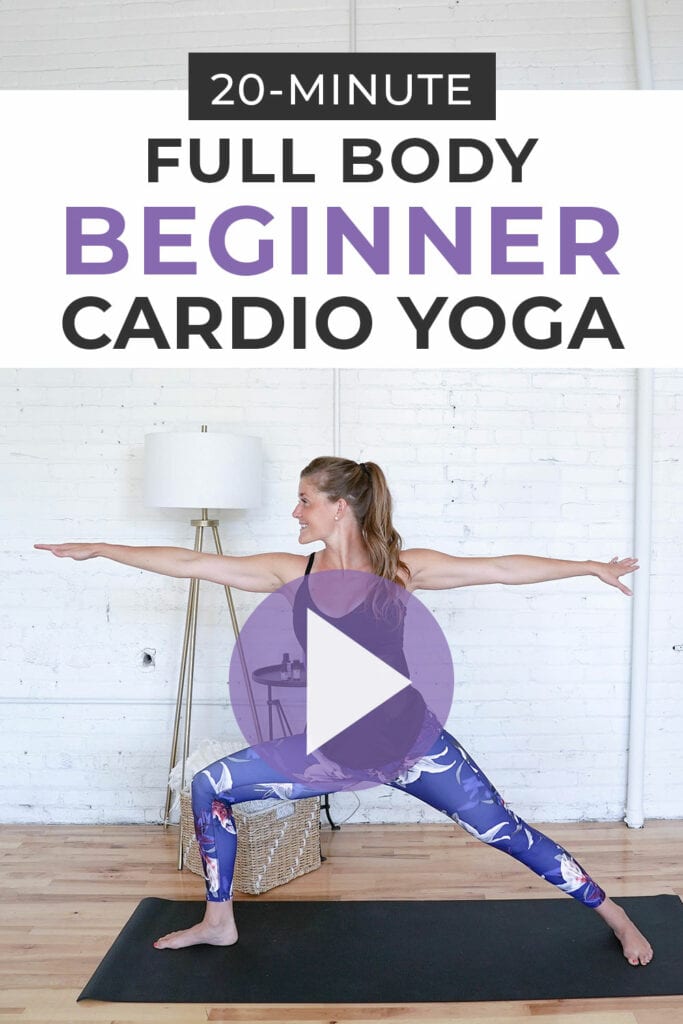 Pin This Beginner HIIT Cardio Yoga Workout