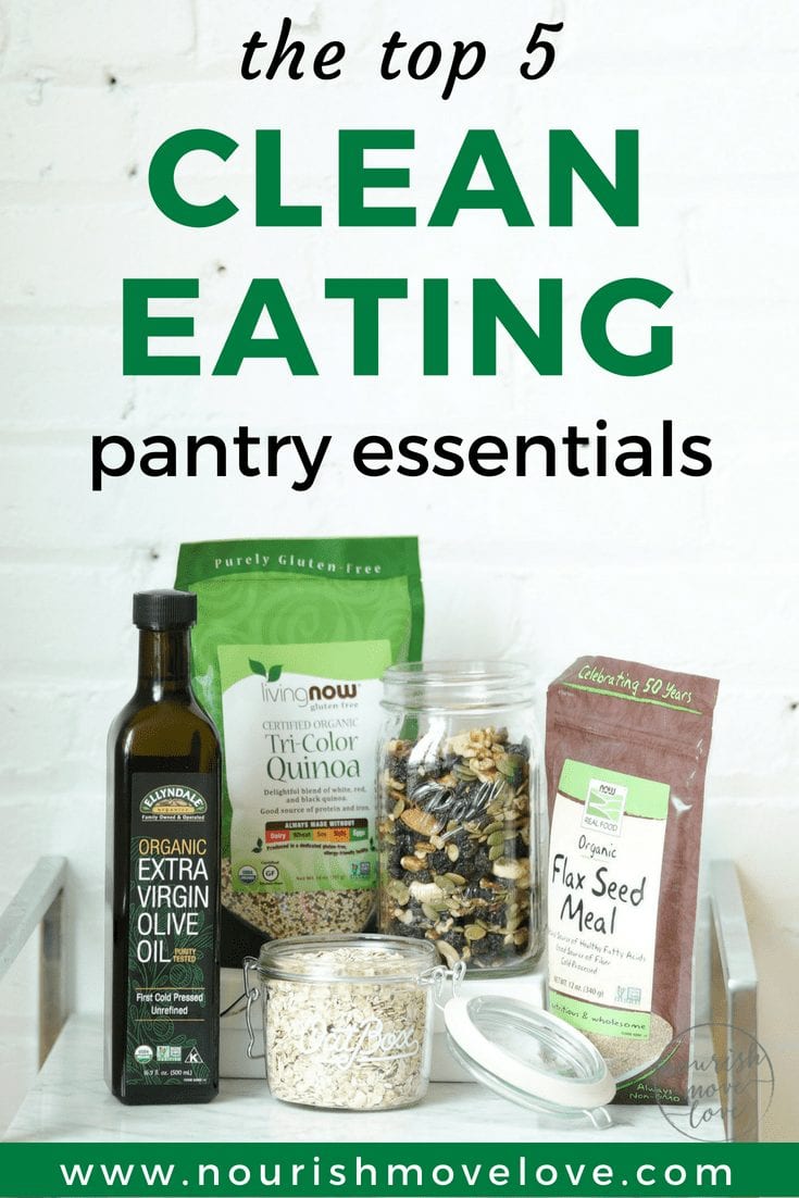5 Pantry Essentials_PIN_2 Nourish, Move, Love