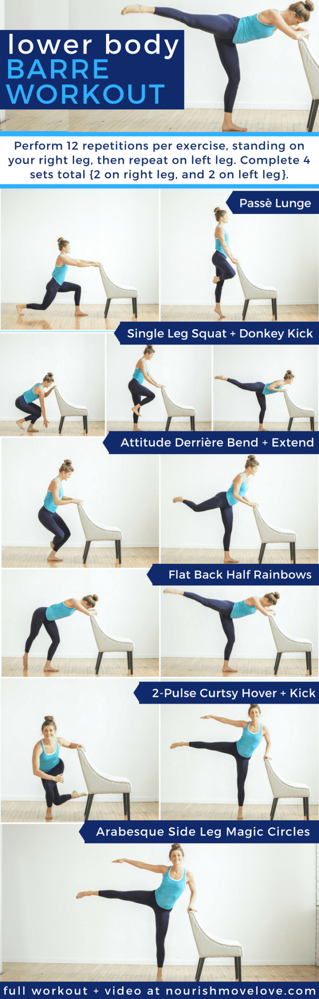 6 Glute Toning Barre Moves