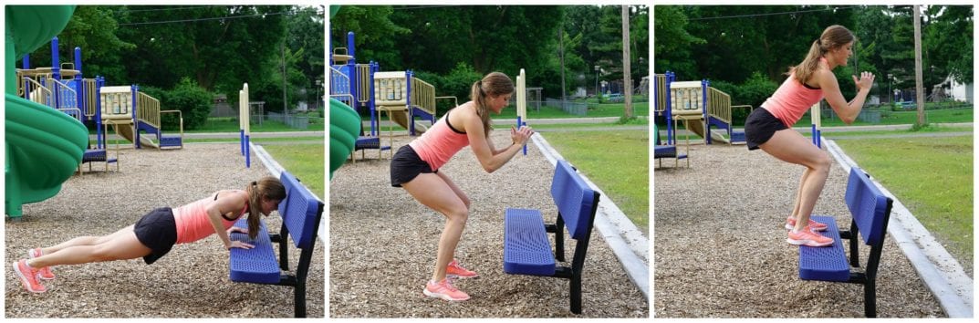 Burpee Complex | Bench Workout