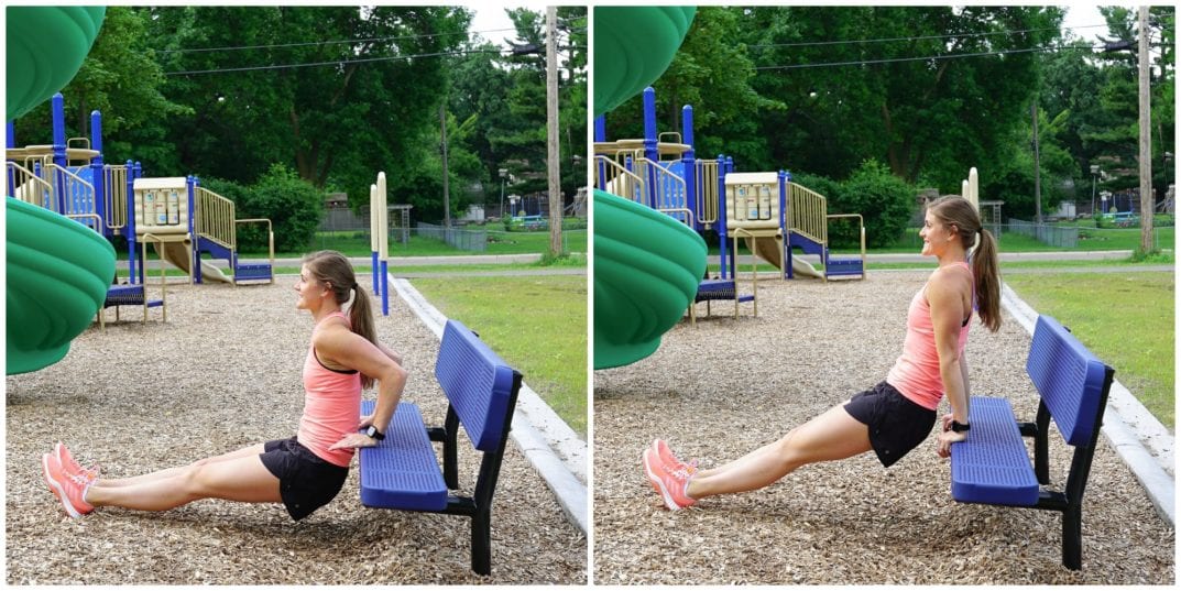 Tricep Dips | Bench Workout 