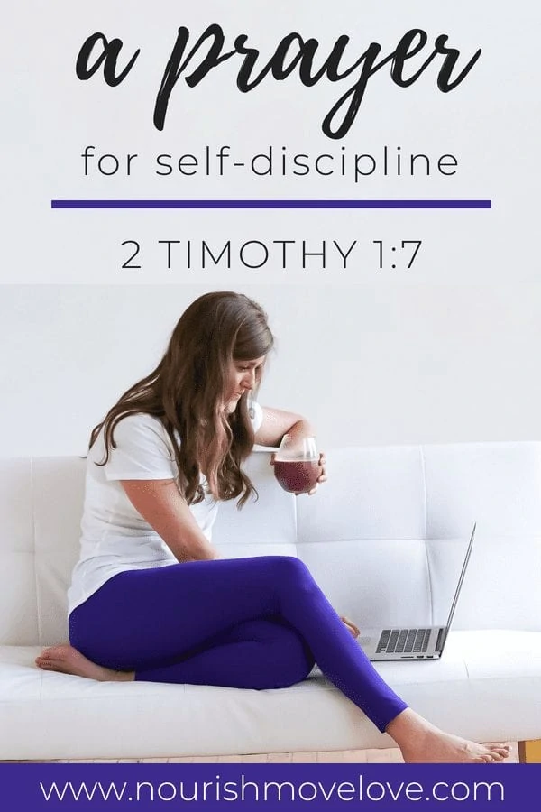 Prayer for Self-Discipline | 2 Timothy 1:7