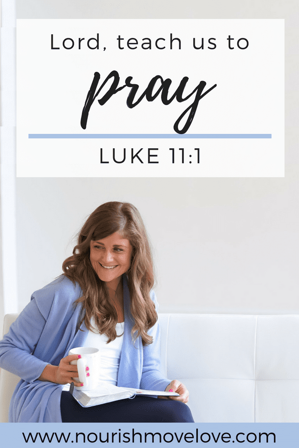 Prayer Devotional {Luke 11:1}