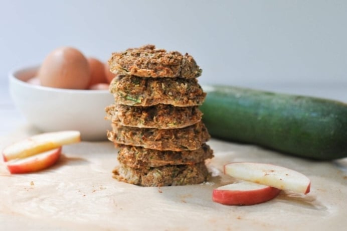 Meal Prep Zucchini Apple Fritters