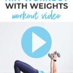 Pin for pinterest - 30 minute standing workout: hiit with weights