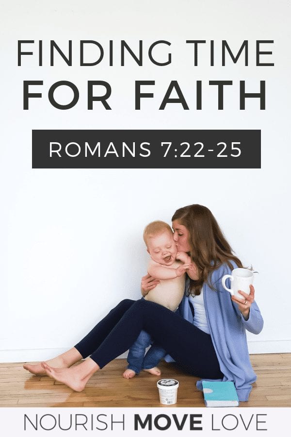 Weekly Devotional | finding time for faith | Bible Study for Moms