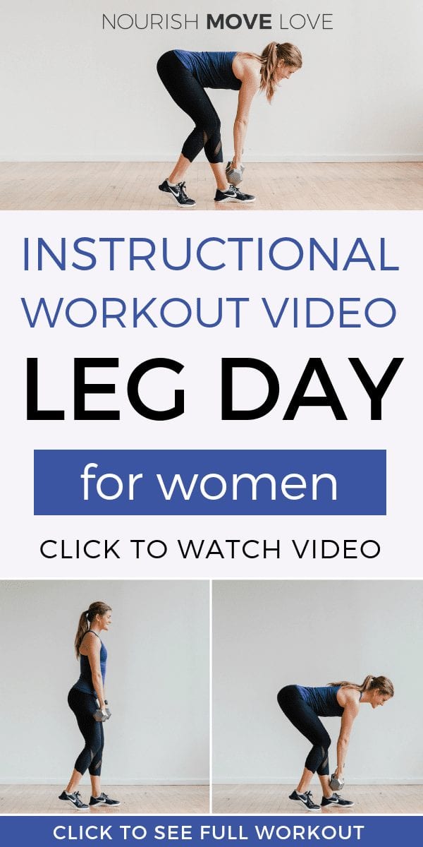 30Minute Leg Workout AtHome Workout Video Lower Body Workout