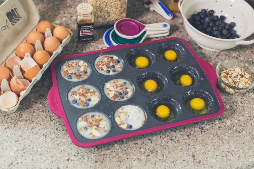 Baked Egg Cups | Healthy Egg Recipes | Breakfast Meal Prep Ideas