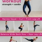 Barre Workout | Cardio Bare at home workout