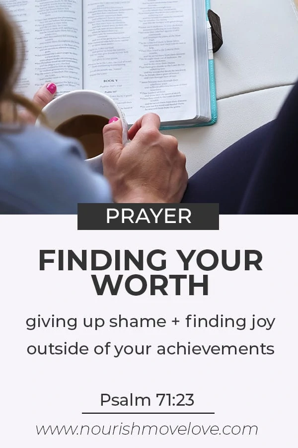 Finding your worth | giving up shame and guilt | Bible Study for Women | Finding Joy