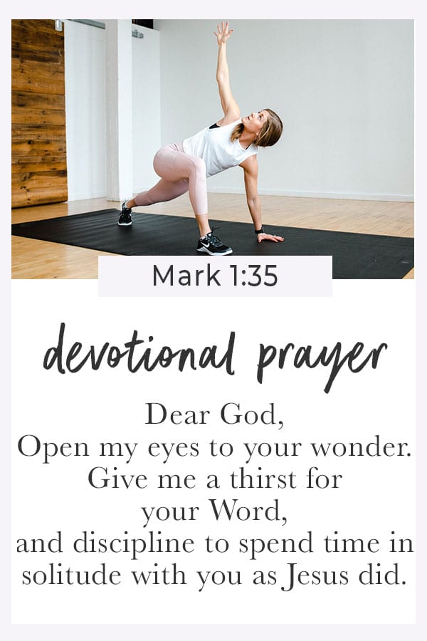 Devotional prayer: discipline for prayer | Morning Routine | Bible Study for Women
