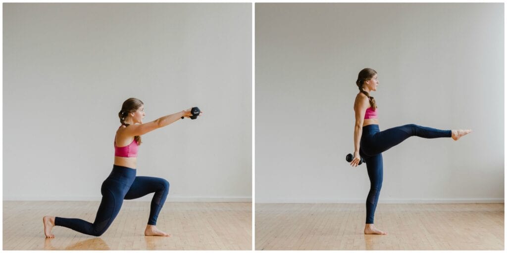 15-Minute Barre Workout: Cardio Barre At Home | Nourish Move Love