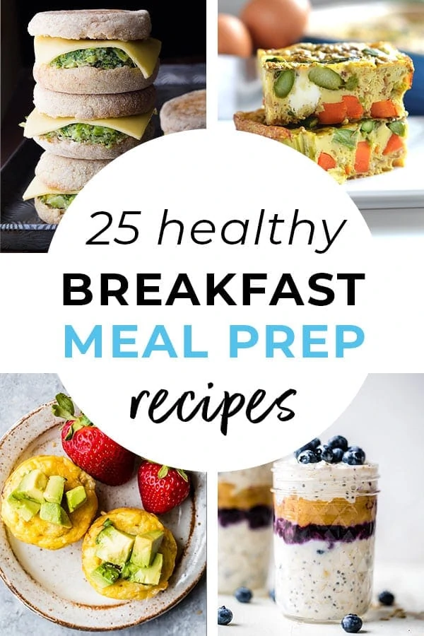 Breakfast Meal Prep Ideas | Healthy meal prep recipes | breakfast recipes