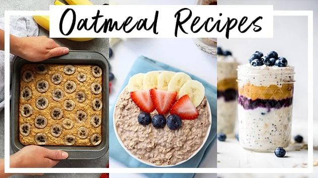 Healthy oatmeal recipes | meal prep breakfast ideas | Meal prep breakfast recipes