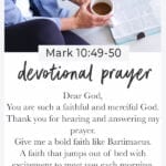 devotional prayer | prayer for asking God