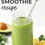 Kale Pineapple Smoothie | Energy Smoothie