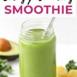 Energy Smoothie | Kale Pineapple Smoothie