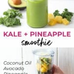 Kale Pineapple Smoothie | Energy Smoothie