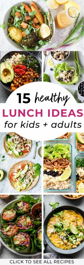 Healthy lunch ideas | healthy lunch ideas for kids and adults