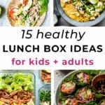 lunch meal prep | lunch ideas for adults and kids