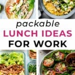 lunch ideas for work | lunch box ideas