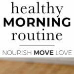 Trainer Tips: healthy morning routine