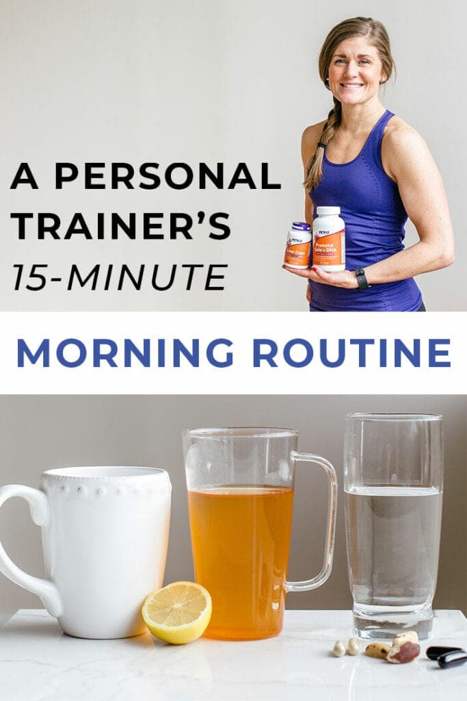 morning routine | trainer tips | be a morning person | personal trainer's morning routine