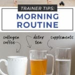 morning routine | trainer tips for healthy morning