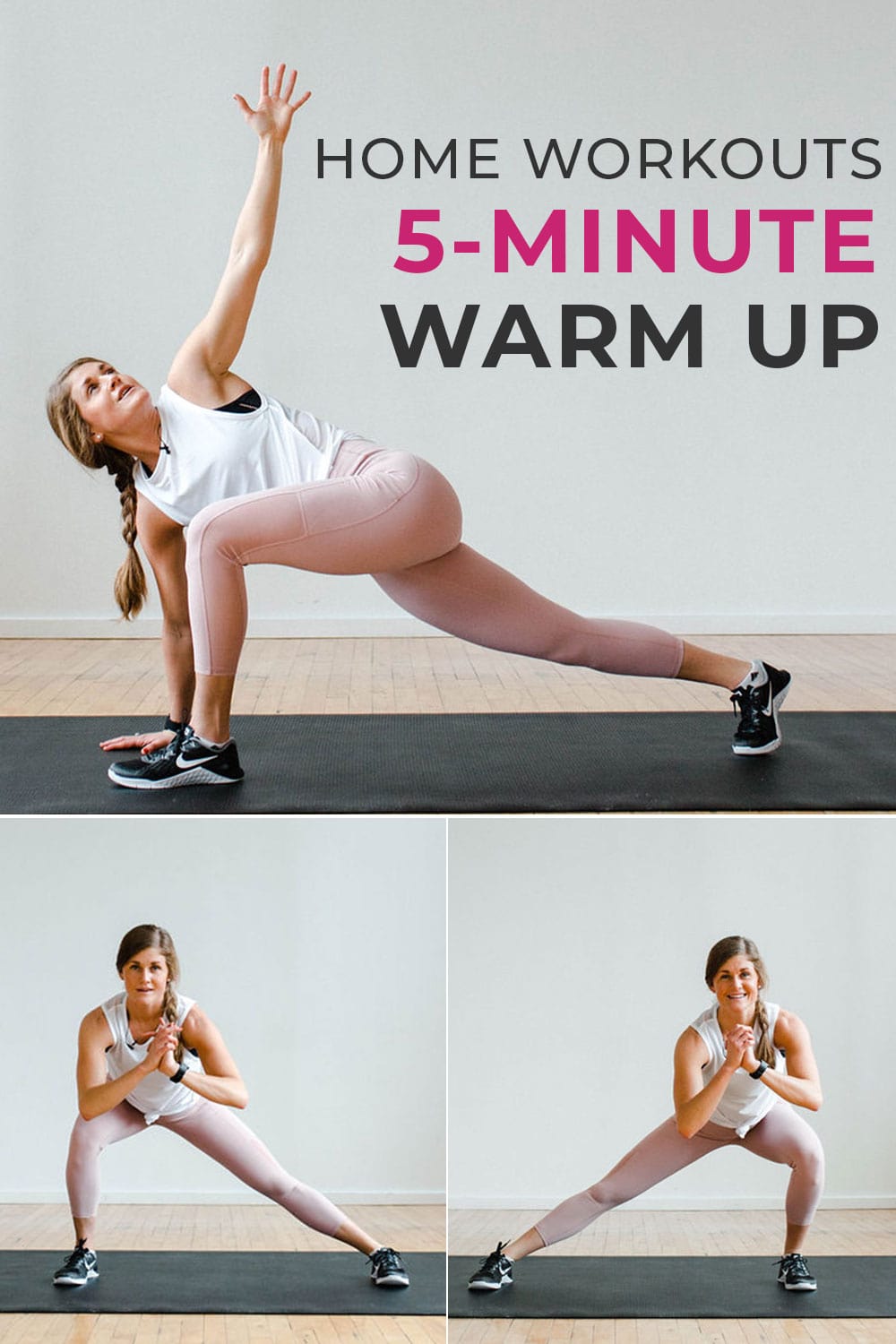 5-Minute Warm Up for Workouts (Video) | Nourish Move Love