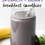 Healthy Breakfast Smoothies | Berry Smoothie
