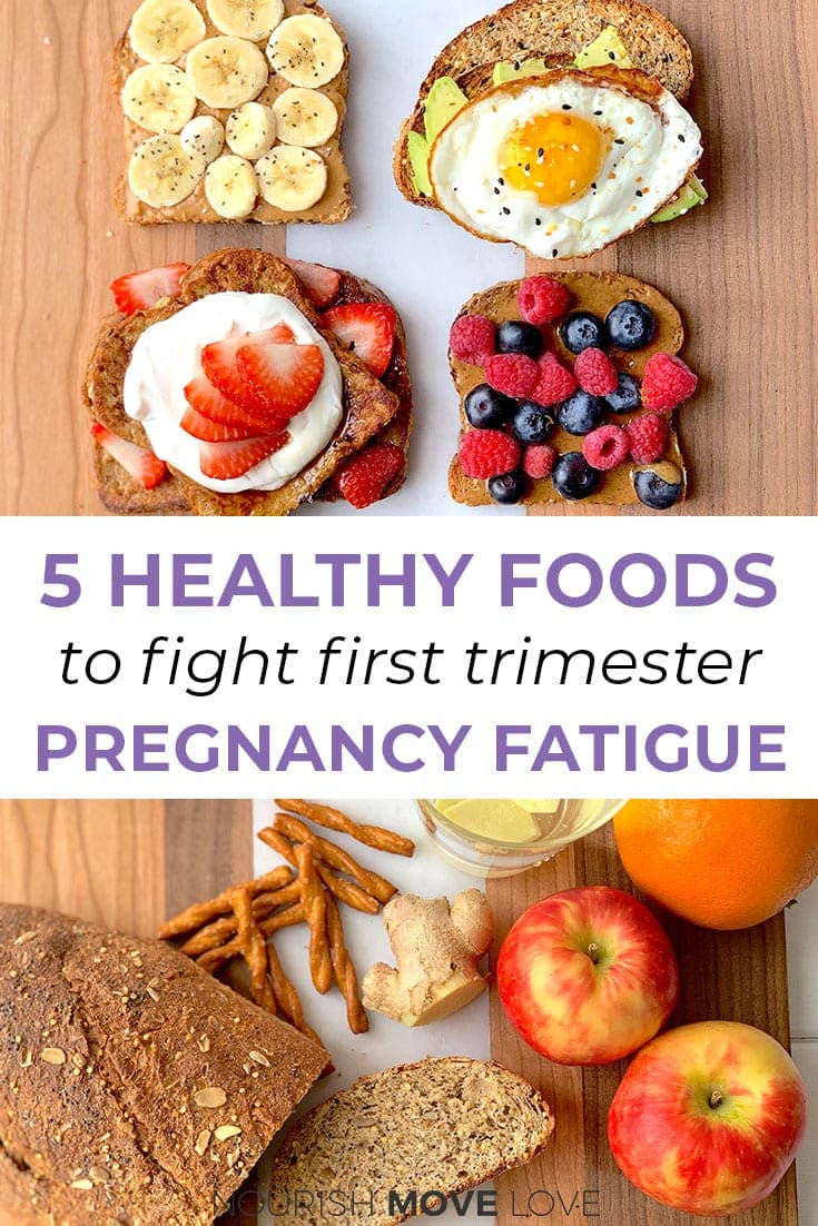 Pregnancy fatigue | 5 foods for the first trimester