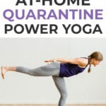 Power Yoga Workout pin for pinterest