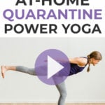 Power Yoga Workout pin for pinterest