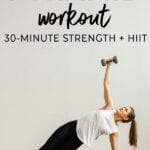 Pyramid Workout | Strength and HIIT Workout for Women