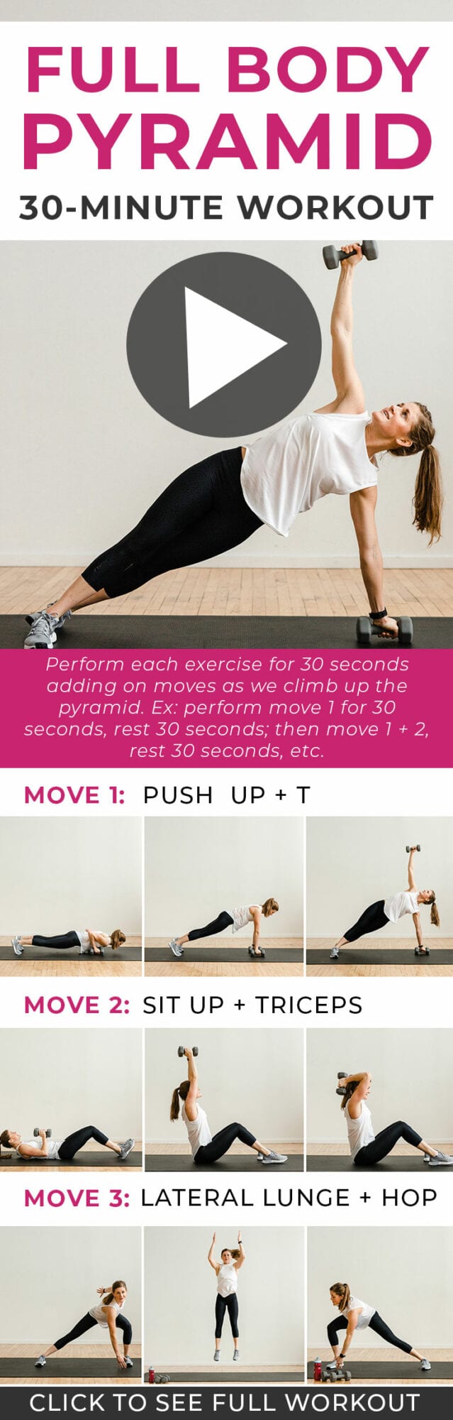 lower body pyramid workout