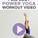 Power Yoga Workout pin for pinterest