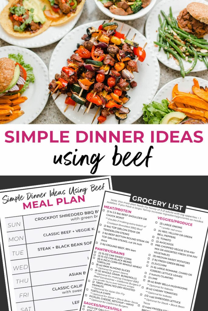 Simple Dinner Ideas Using Beef 
