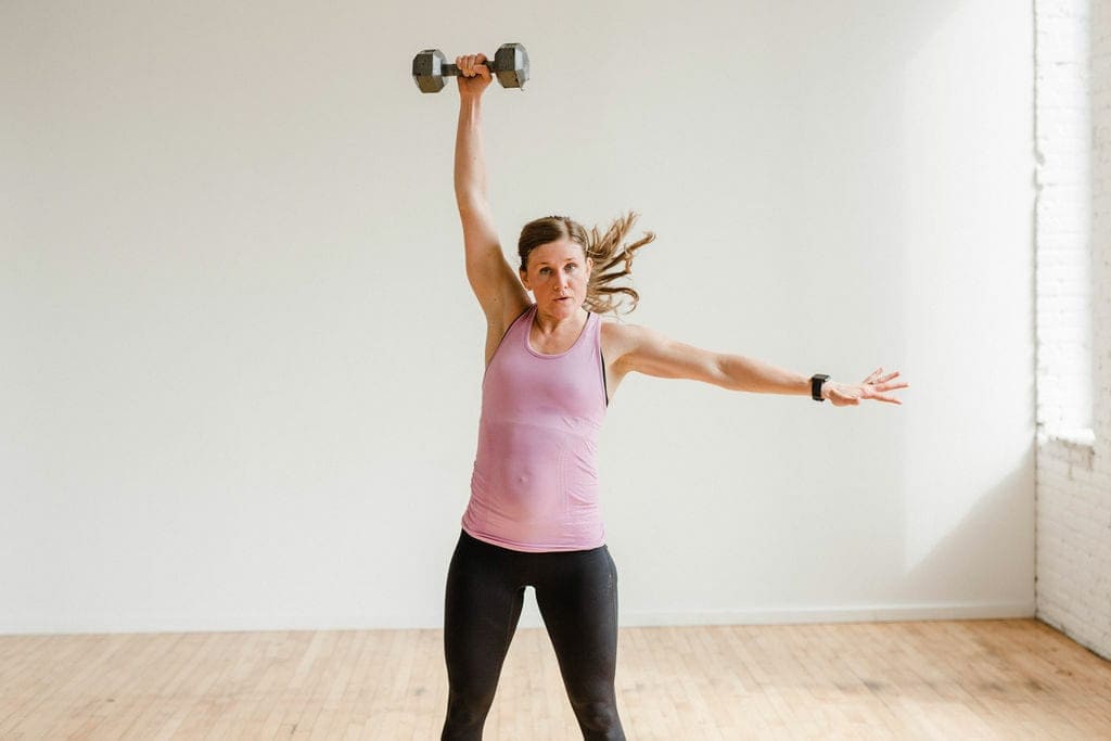 Single Arm Snatch Exercise 