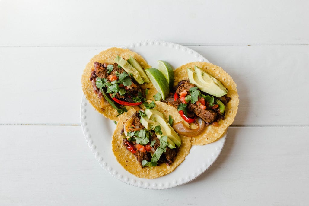 Steak and Black Bean Tacos | weeknight dinner ideas