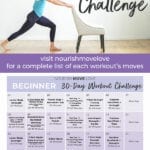 Beginner Workout Plan and Workout Calendar