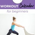 workout calendar for beginners