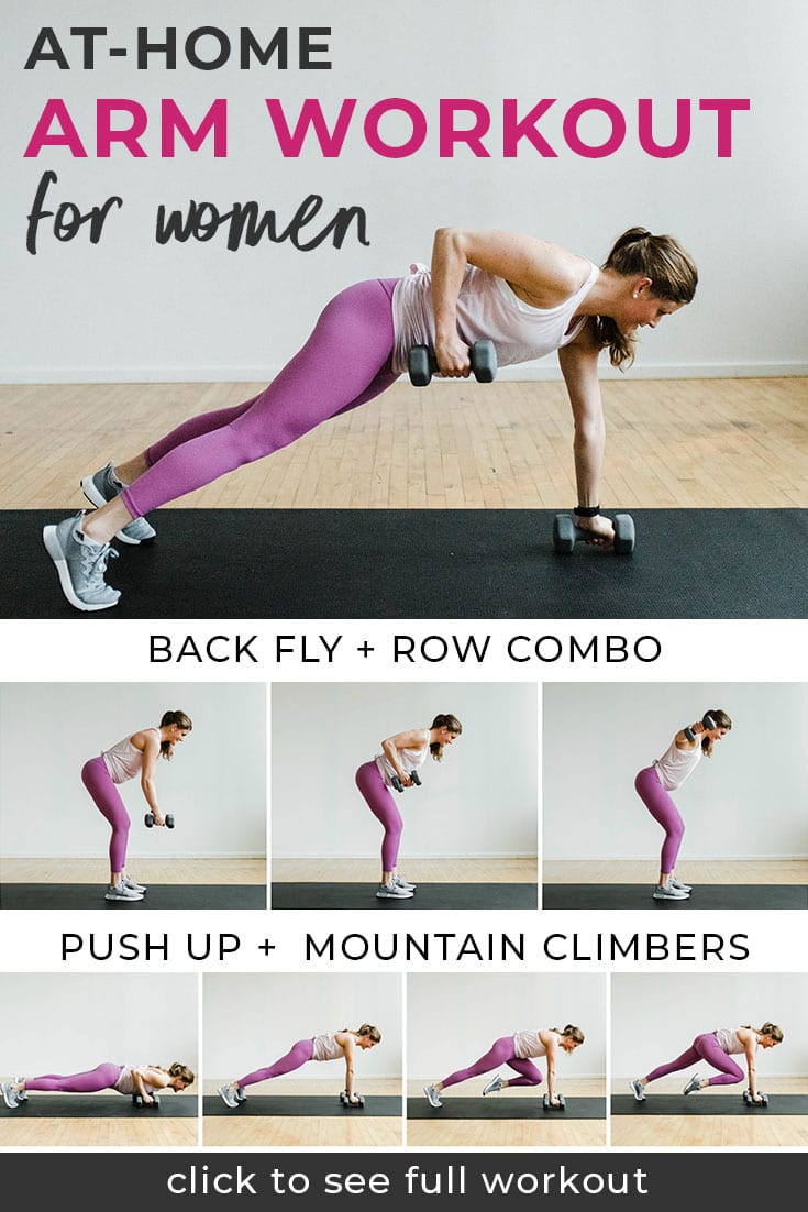 30Minute Arm Workout with Weights (Video) Nourish Move Love