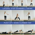 Pin for Pinterest HIIT for Beginners, Full body low impact HIIT workout