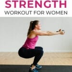 Strength workout for women