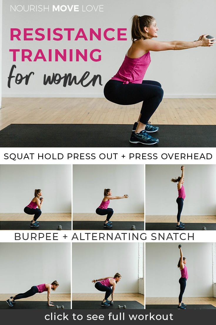 7 Resistance Training Exercises (Video) | Nourish Move Love