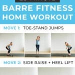 home workouts | barre fitness home workout