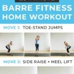 home workouts | barre fitness home workout