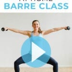 barre class | barre with dumbbells