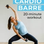 20 minute workout | cardio barre workout